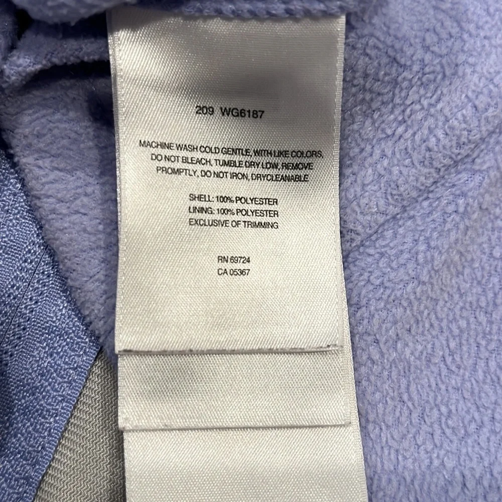 HOST PICK!! Columbia youth 10/12 periwinkle-purple polar fleece zipped j… - Picture 5 of 7